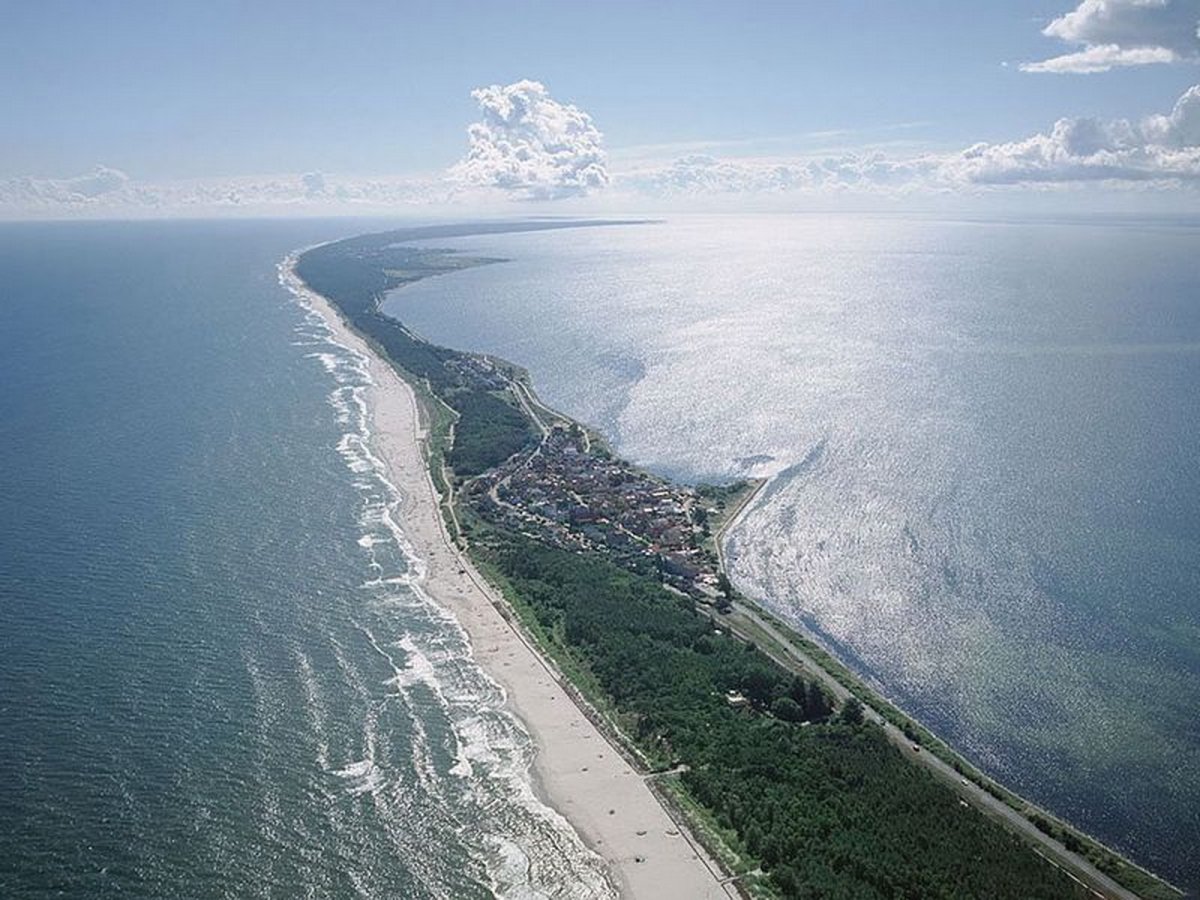 Балтийское море Куршская коса