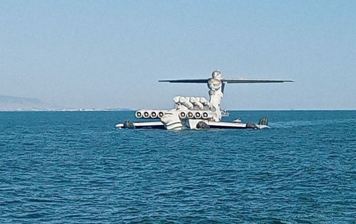 Каспийский монстр экраноплан Дербент