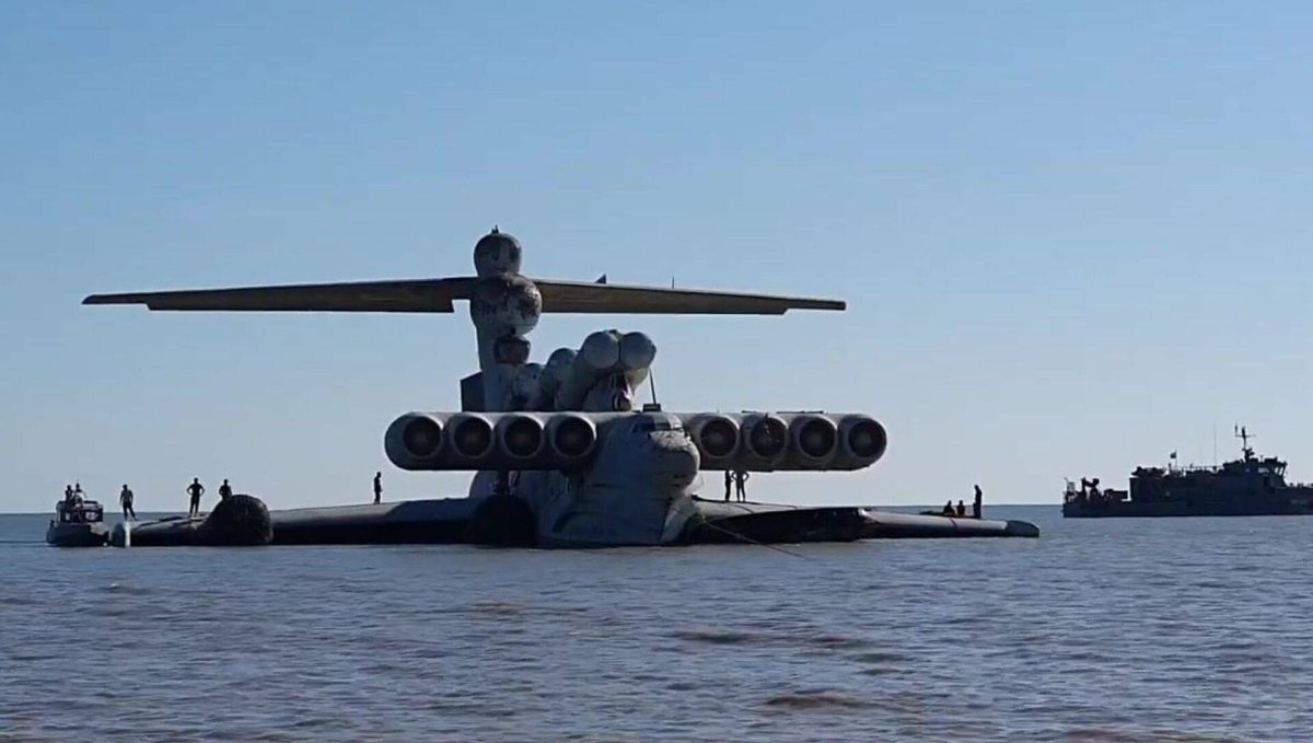 Ракетный экраноплан Лунь Дербент
