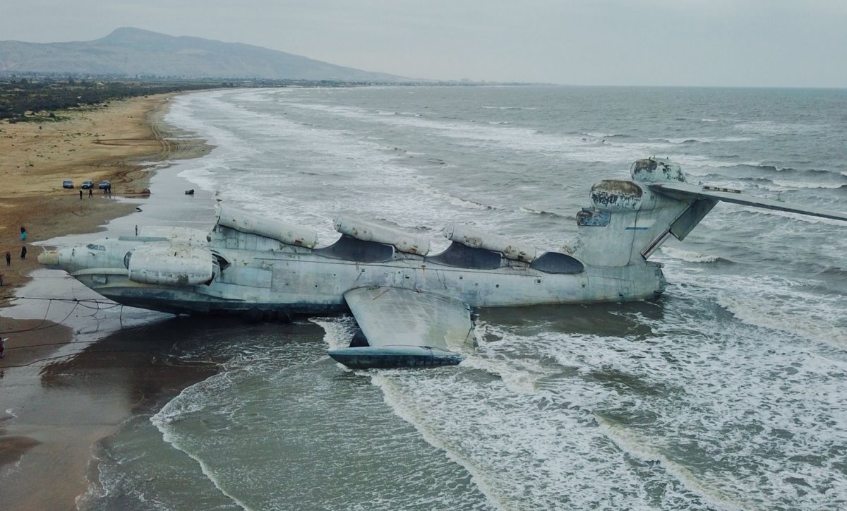 Ракетный экраноплан Лунь Дербент
