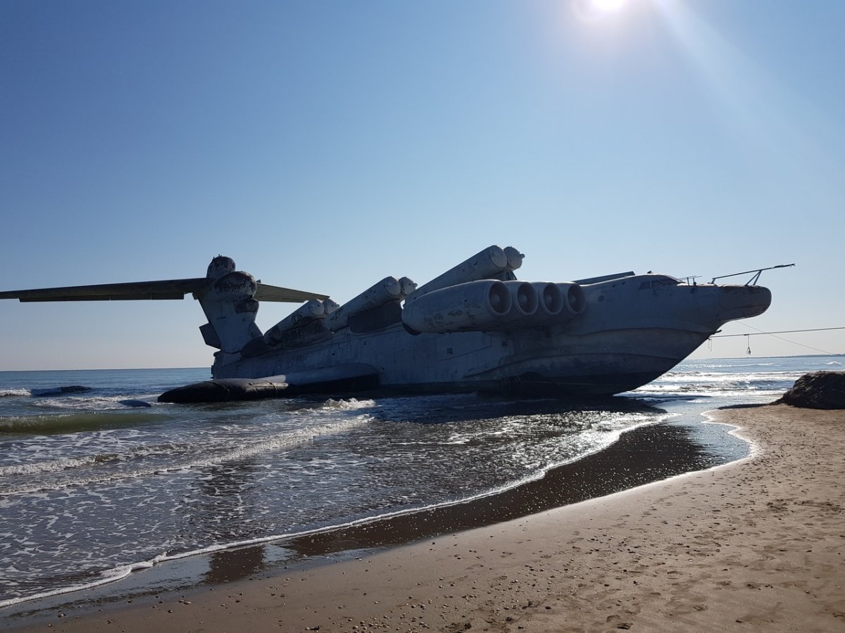 Орлёнок экраноплан Каспийский