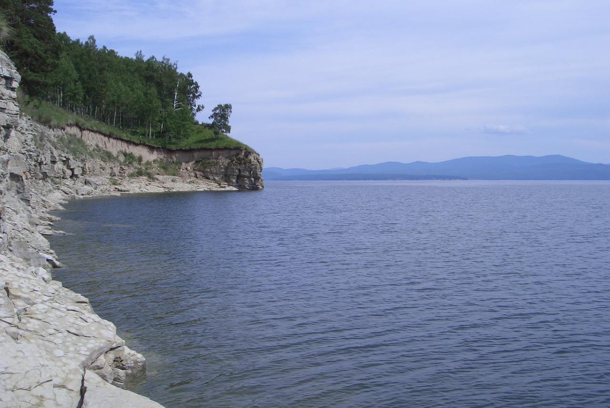 Ижульский залив Красноярского водохранилища