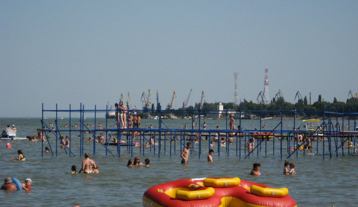 Таганрог пляж Елисеевский