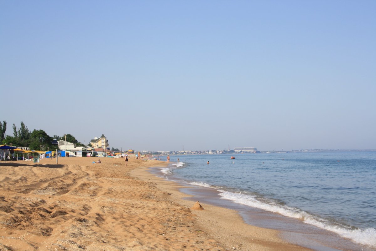 Золотой берег Крым Азовское море