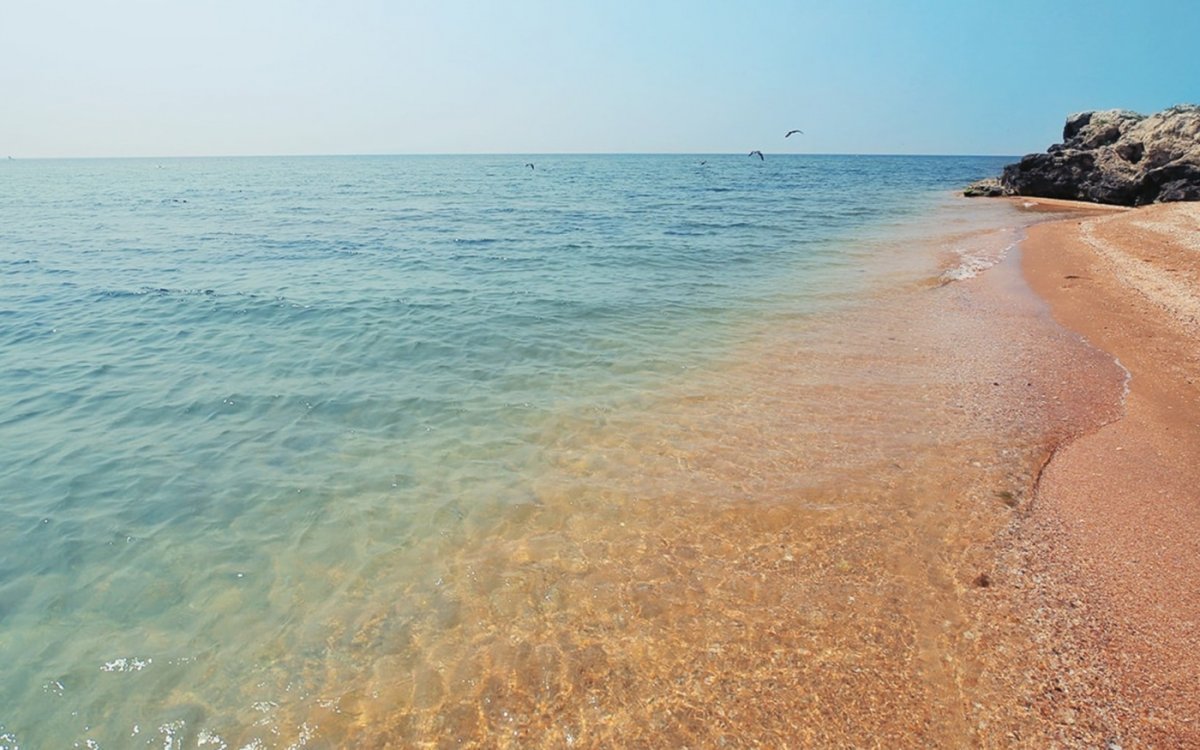 Новоотрадное Азовское море