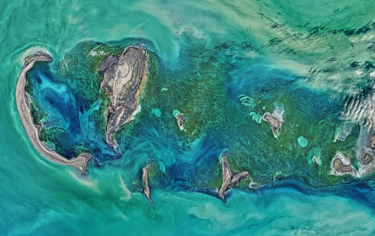 Тюленьи острова Каспийское море