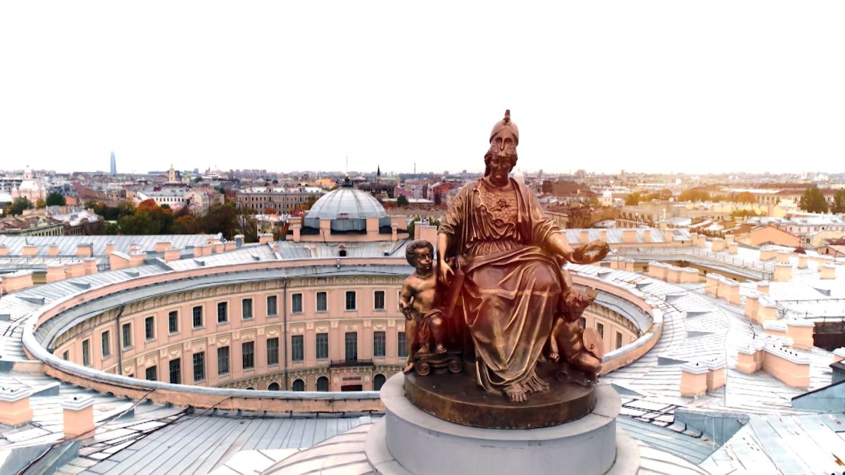 Академия художеств в Санкт-Петербурге Афина