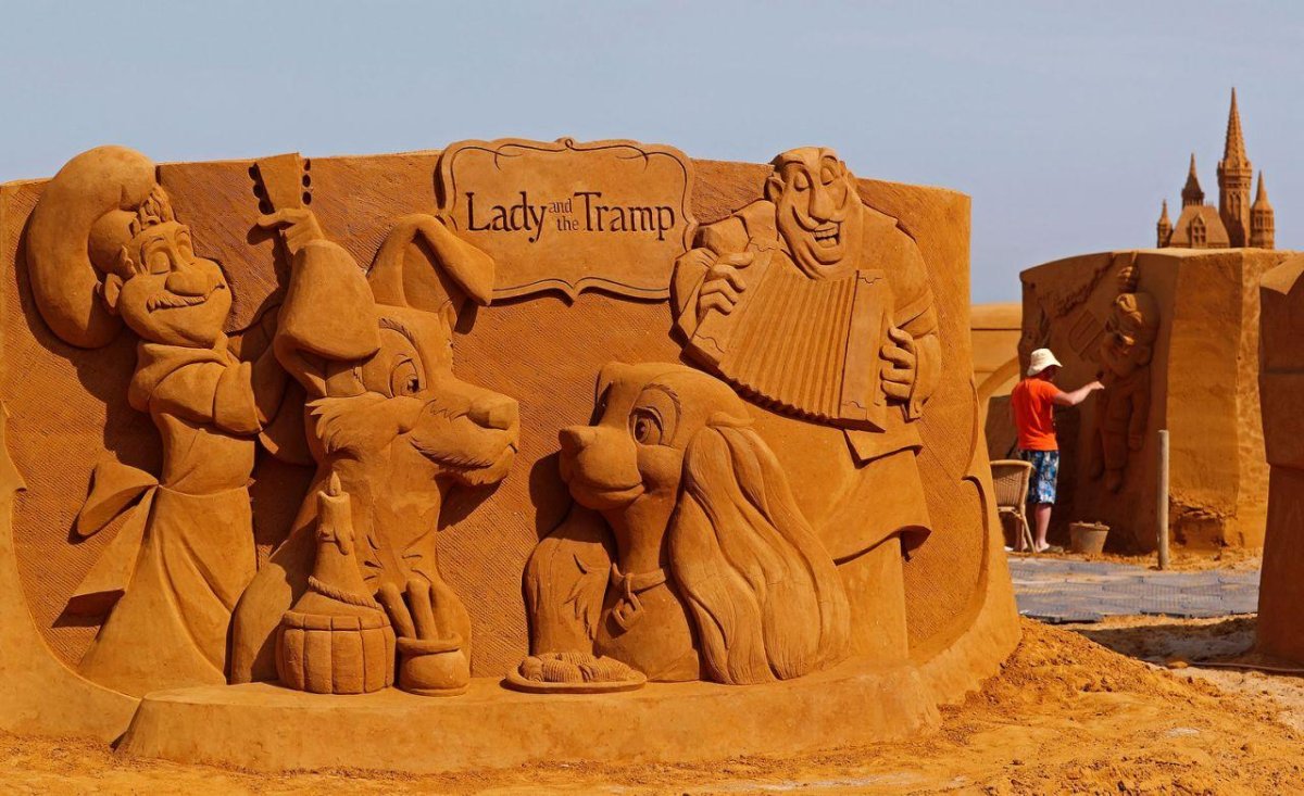 Фестиваль песчаных скульптур Sand Sculpture Festival