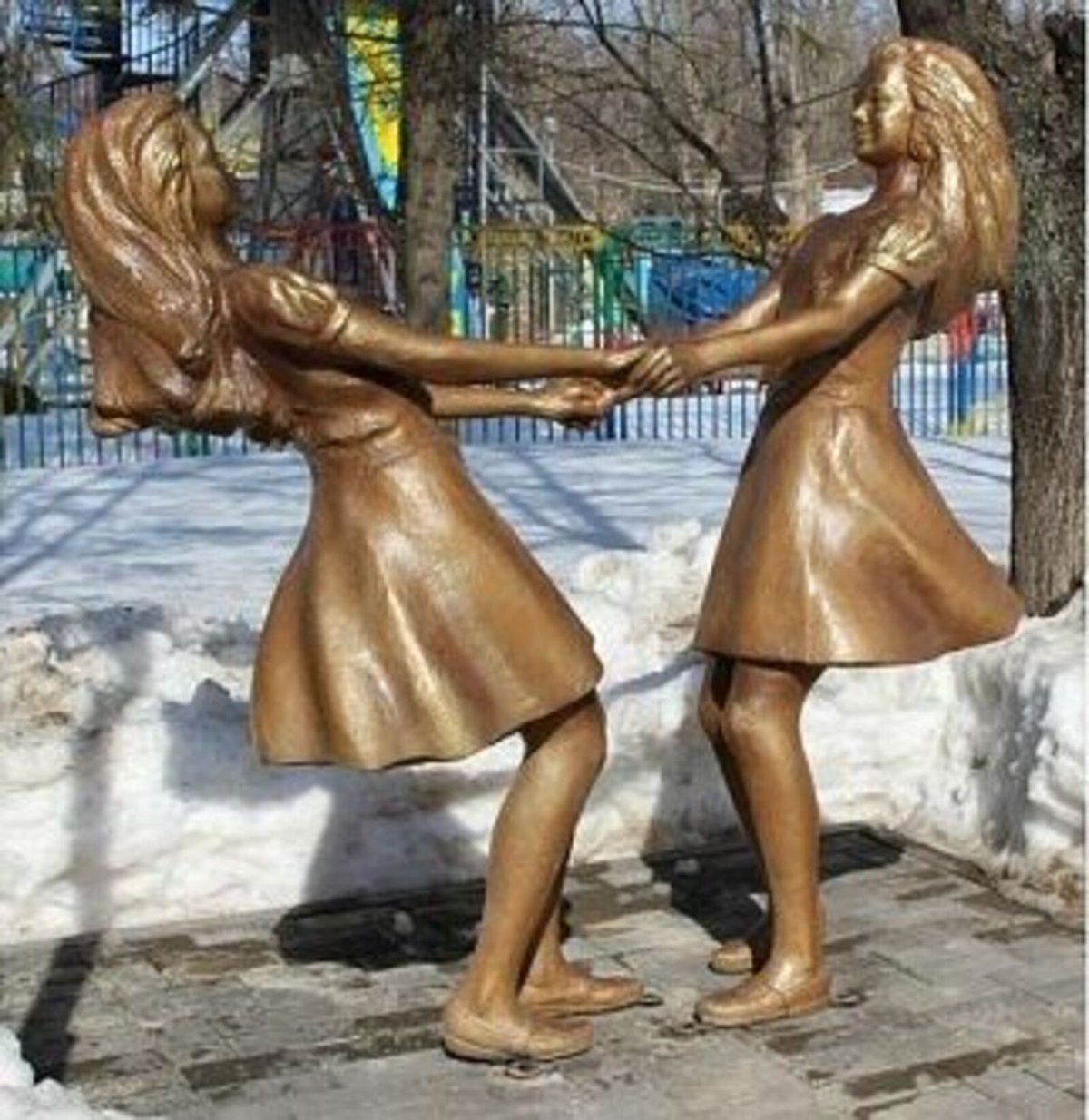 Парк Якутова в Уфе скульптуры