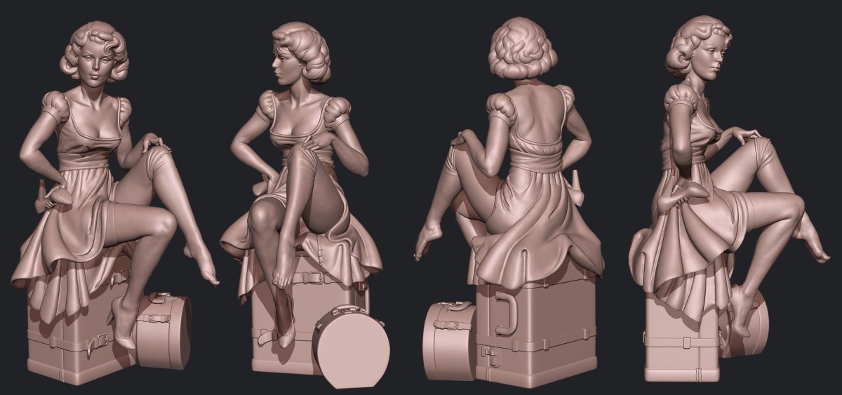 Цифровая скульптура Zbrush