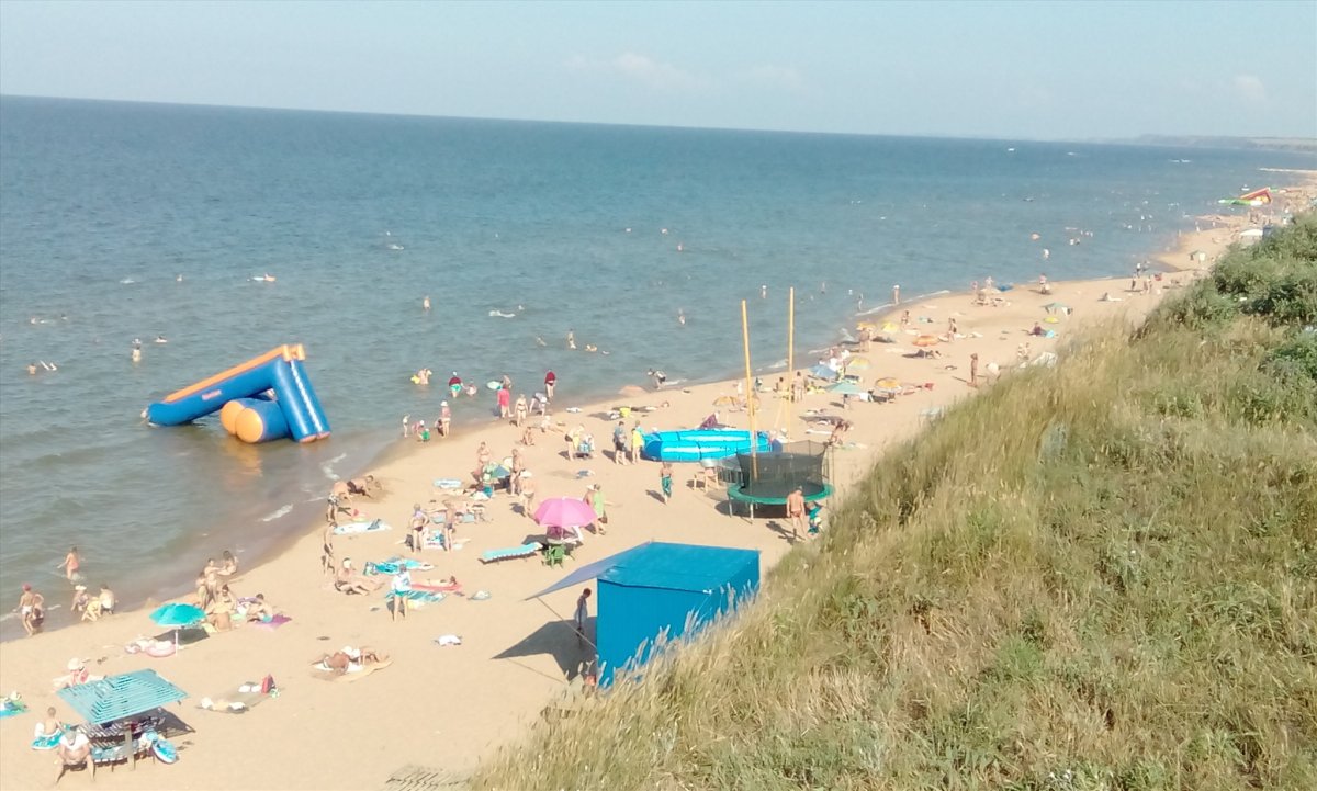 Азовское море Кучугуры море