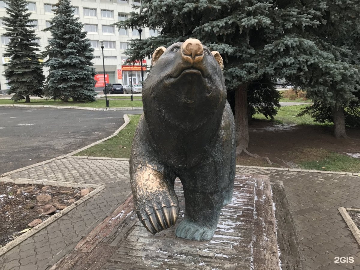 Пермский медведь памятник