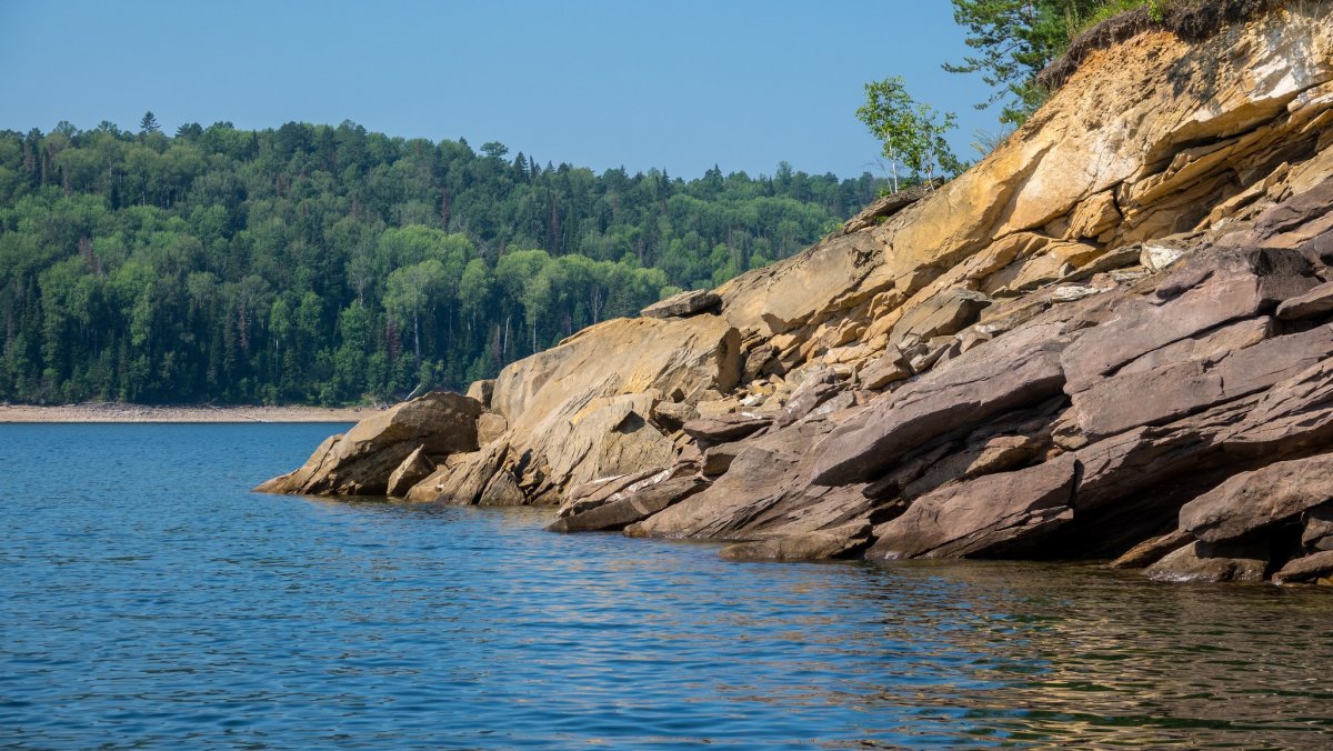 Залив Езагаш на Красноярском море