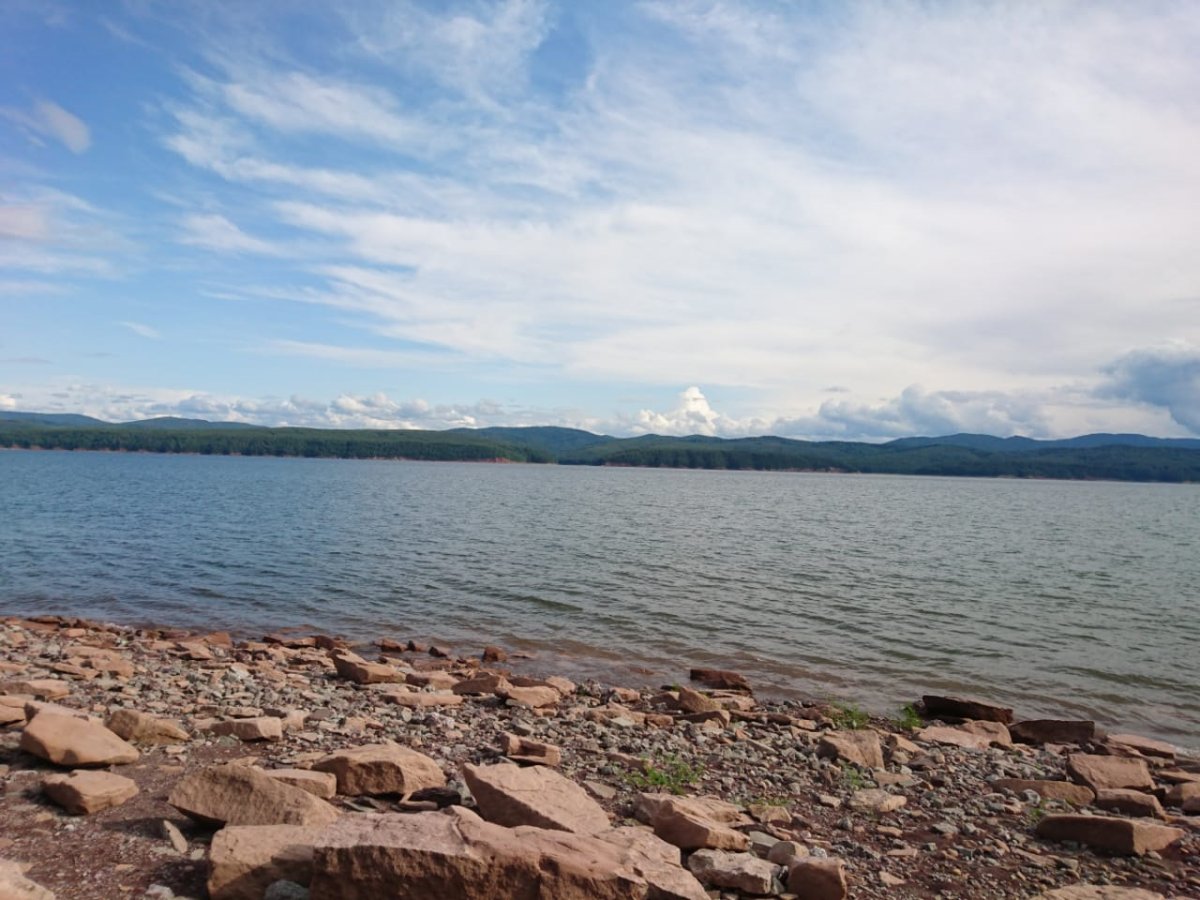 Красноярское водохранилище Даурское