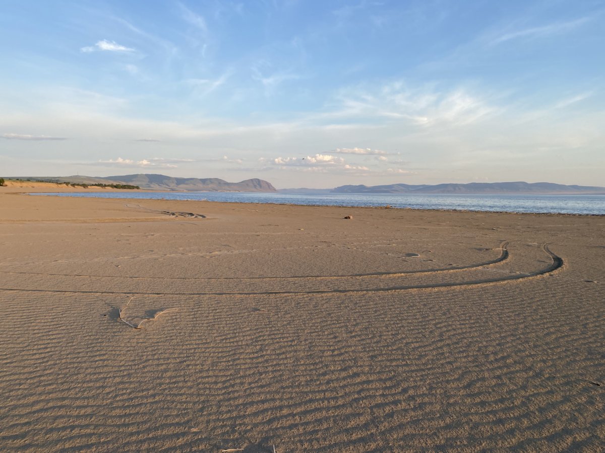 Пустыня на Красноярском море