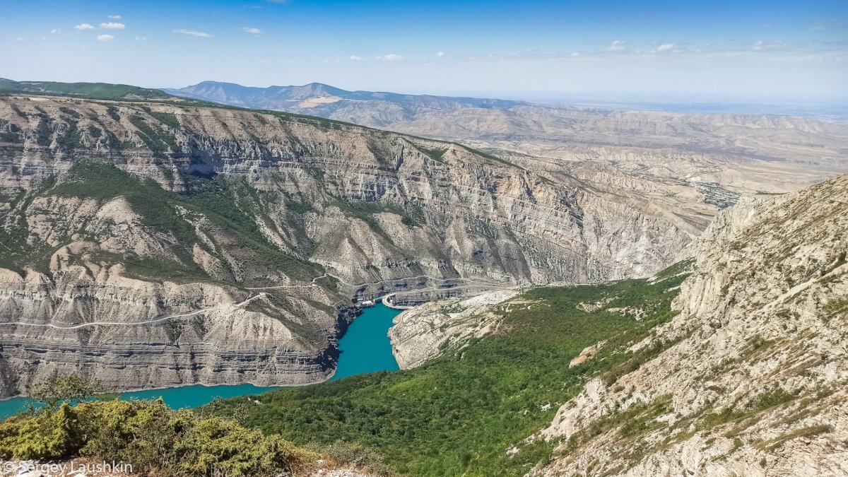 Сулакский каньон Дербент