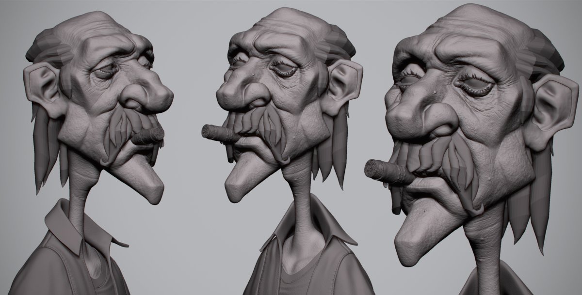 Улыбка Zbrush