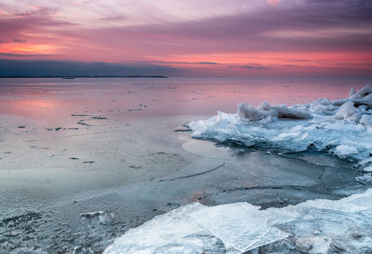 Японское море во льду