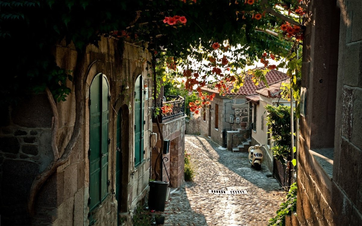 Фотообои улица в Альберо