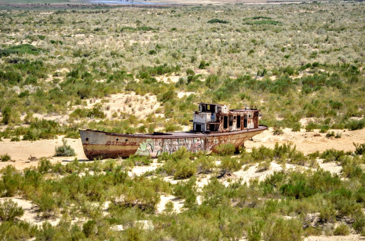 Кладбище кораблей Аральское море
