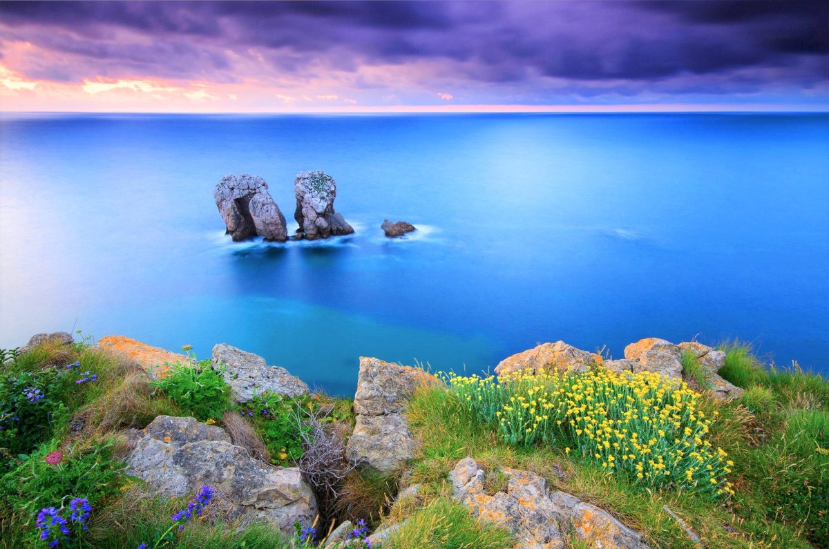 Красивая природа море