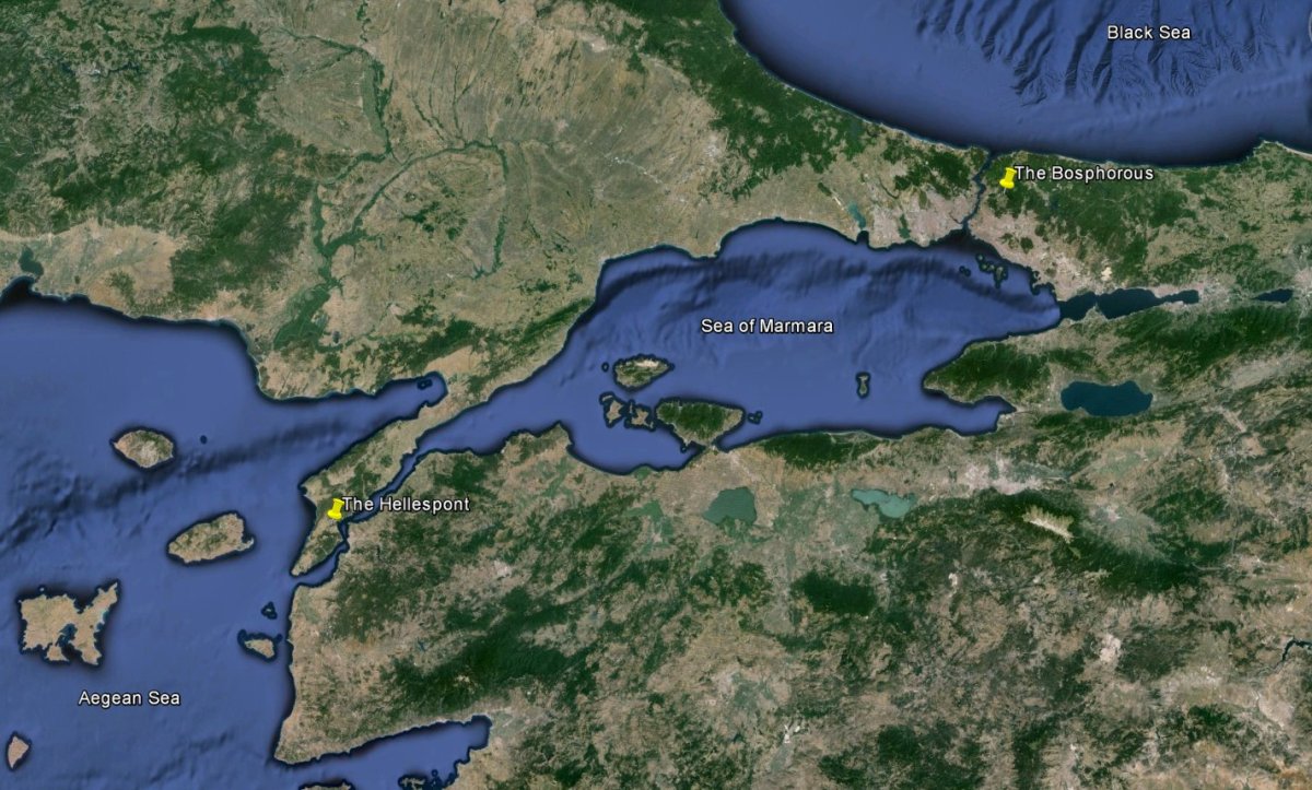 Черное море Босфорский пролив