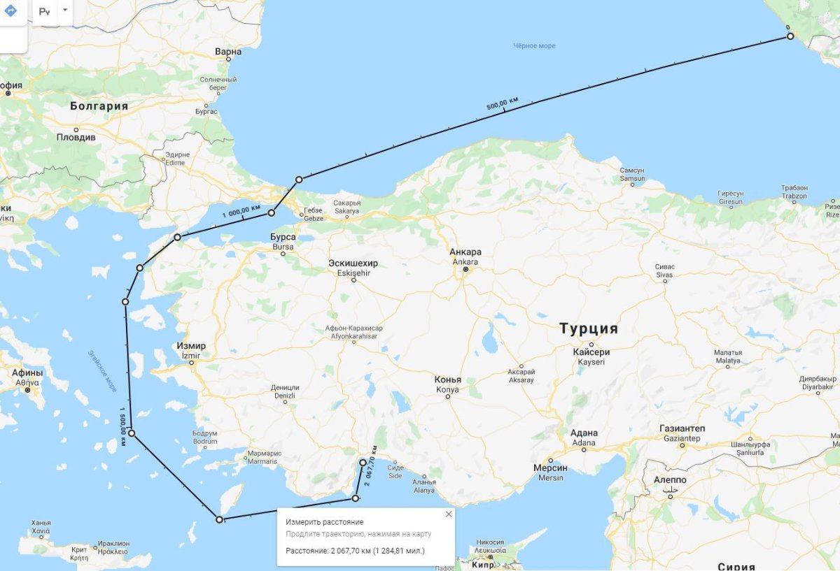 Бандырма на карте
