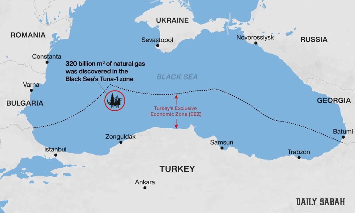 Месторождение Сакарья в черном море