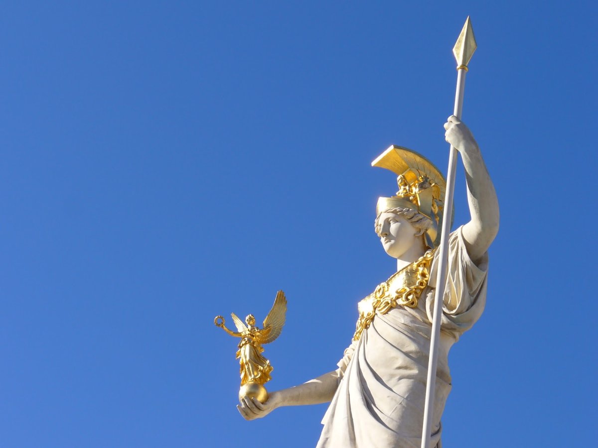 Богиня Минерва в древнем Риме