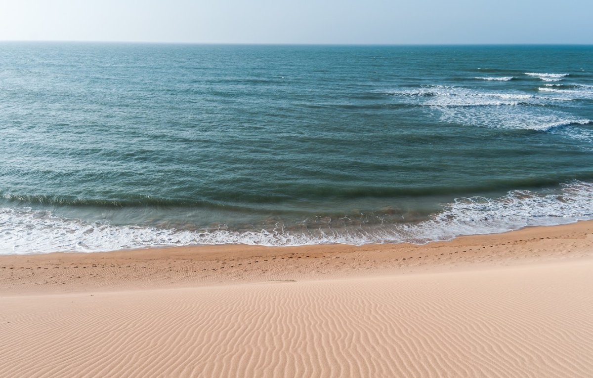 Море песок