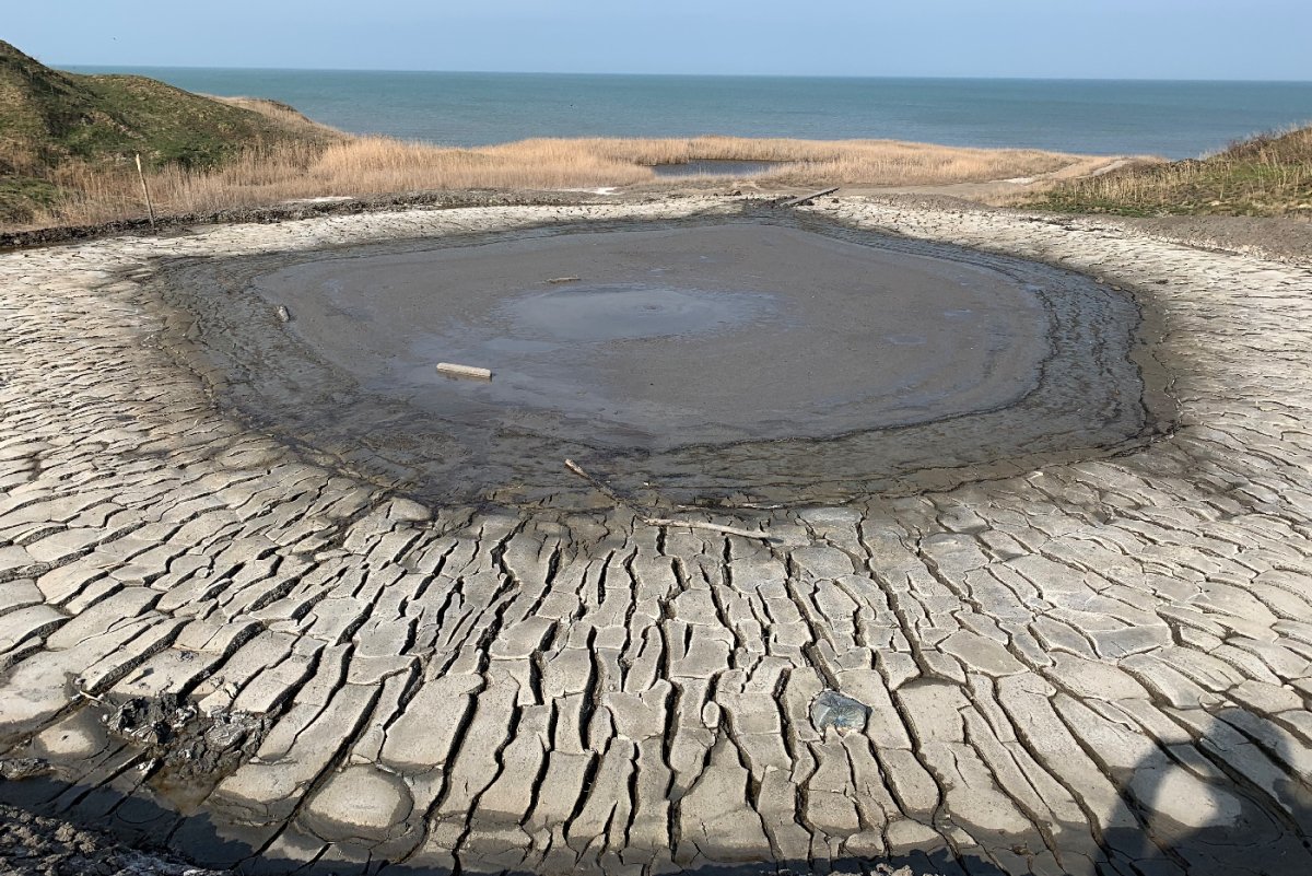 Вулкан Тиздар Азовское море