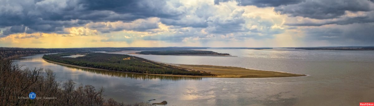 Хабаровск река Амур панорама