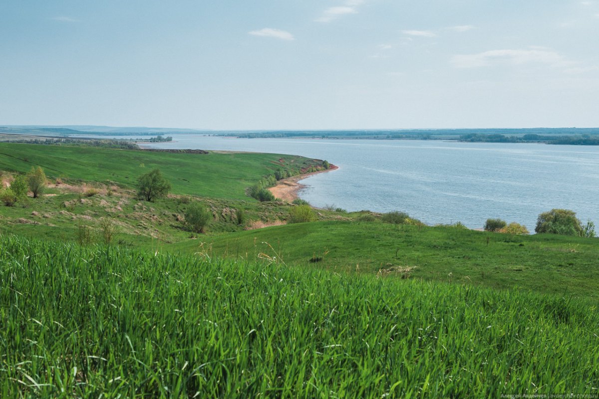 Кутулукское водохранилище Самарская
