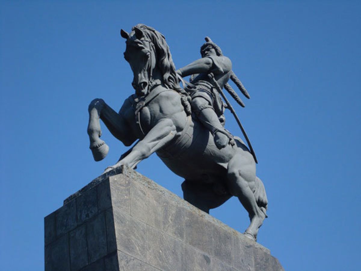 Башкирия памятник Салавату Юлаеву