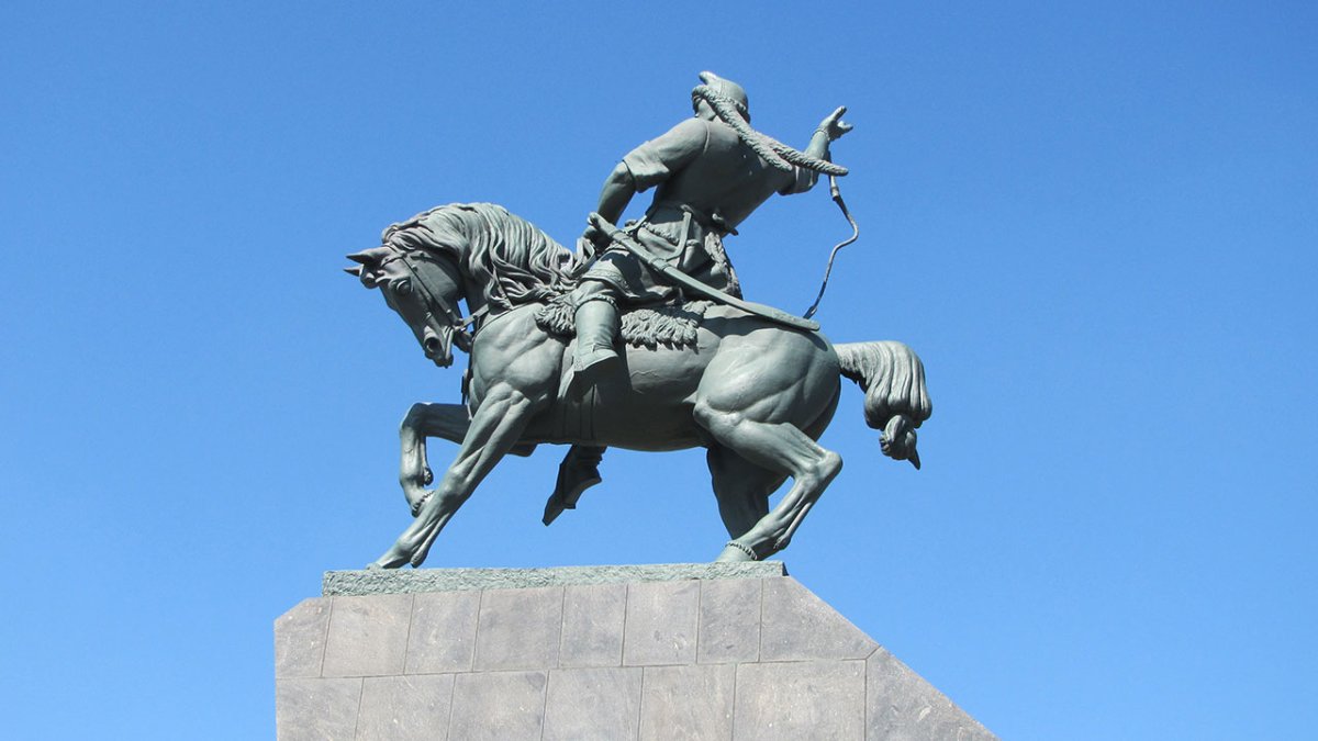 Памятник Салавату Юлаеву в Уфе