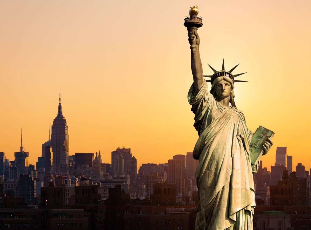 New York статуя свободы