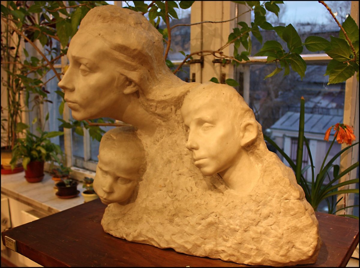 Пленники скульптура Голубкиной