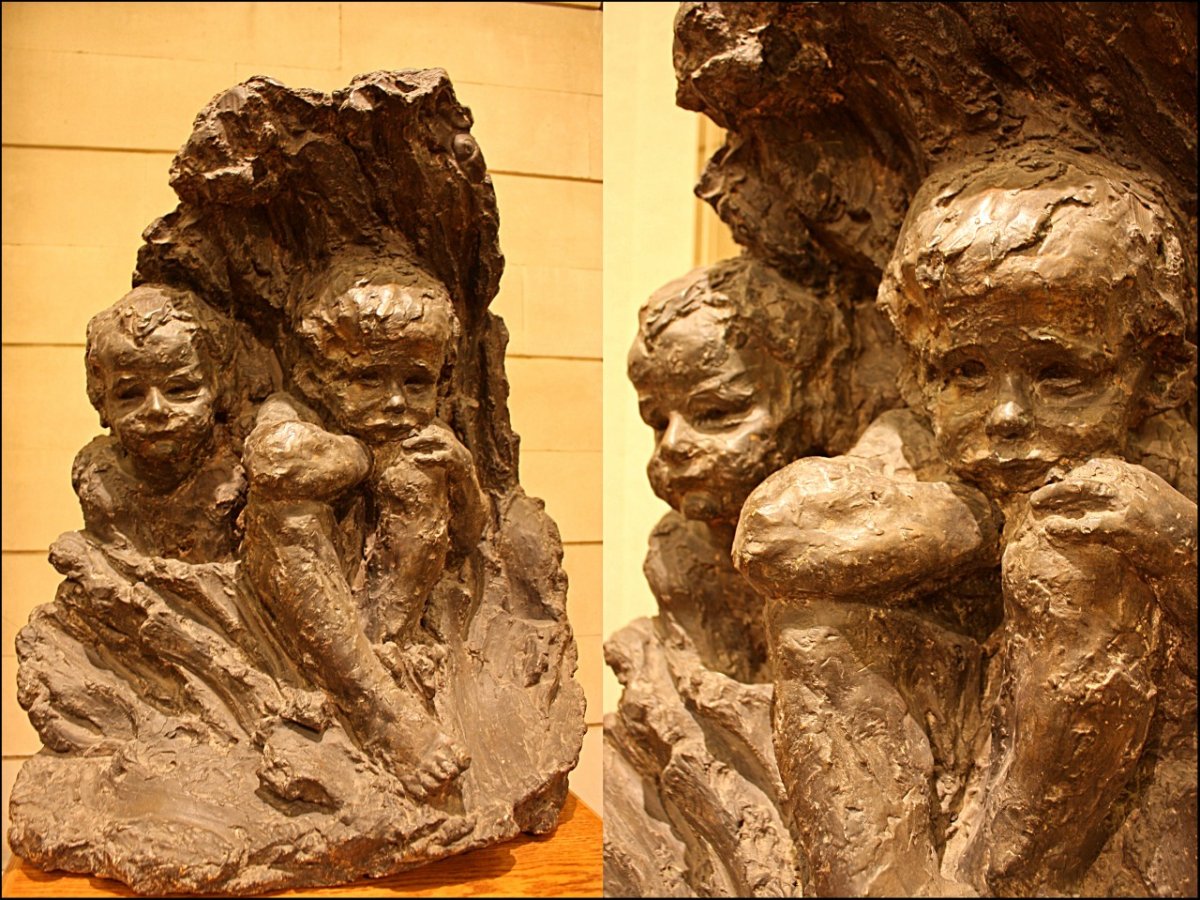 Голубкина скульптура кочка