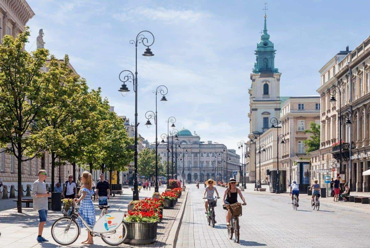 Краковское предместье в Варшаве