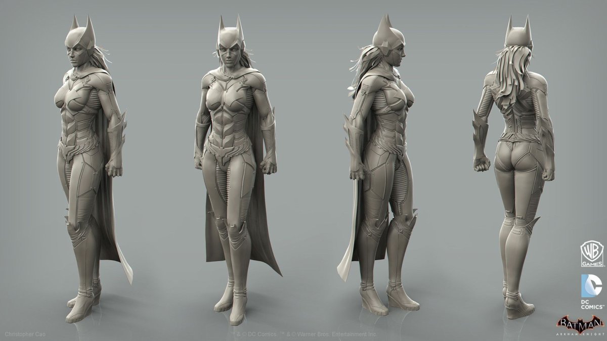 Концепт персонажей Zbrush