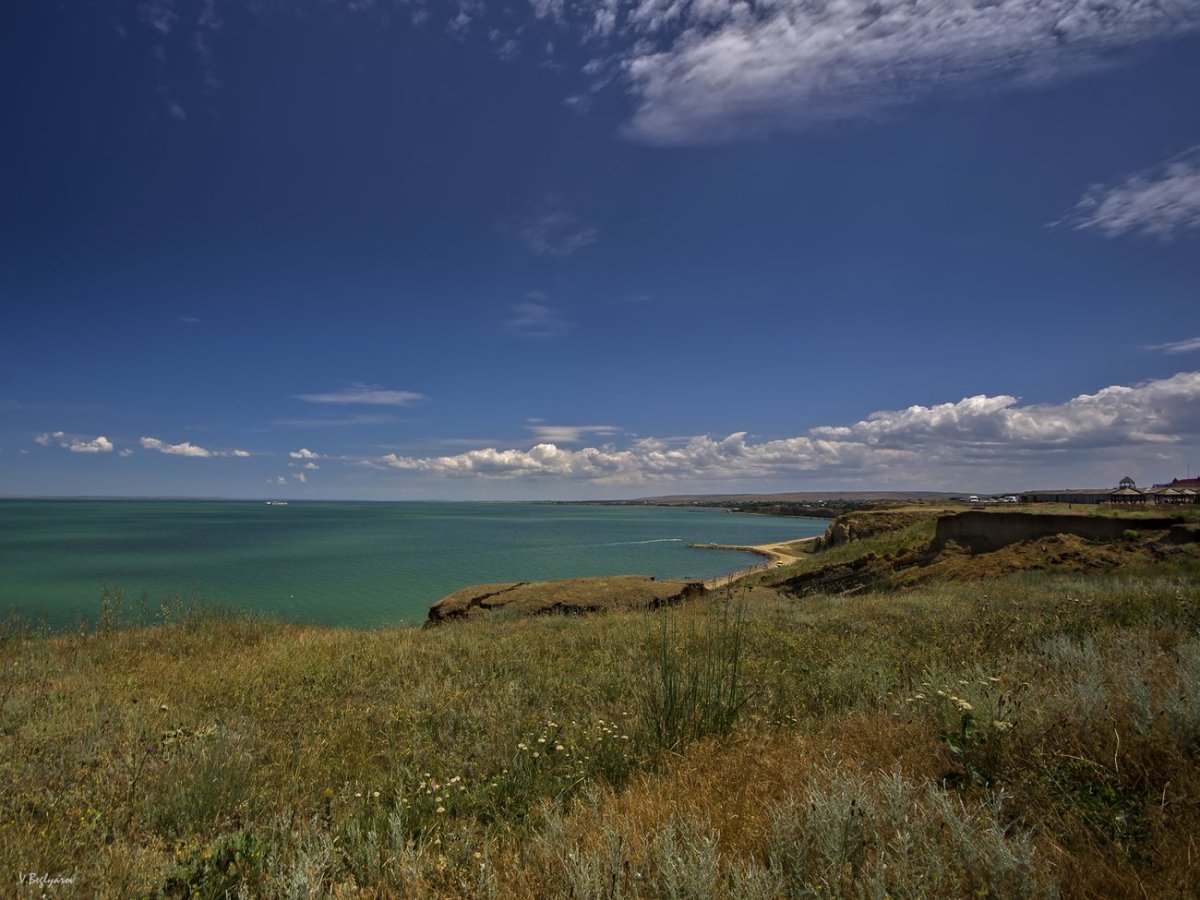Таманский залив черного моря