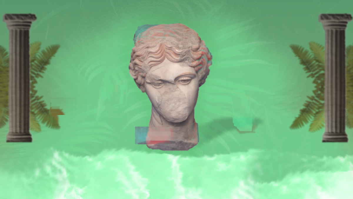 Античные статуи vaporwave
