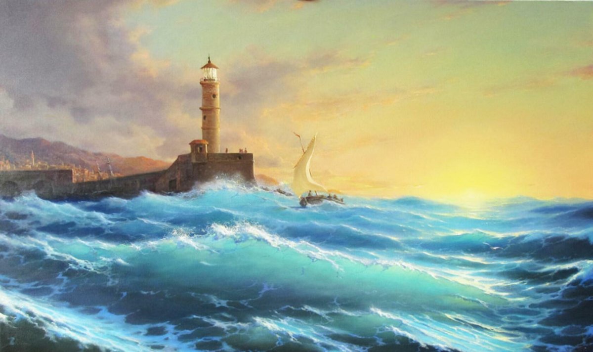 Георгий Дмитриев, “Маяк и солнце”