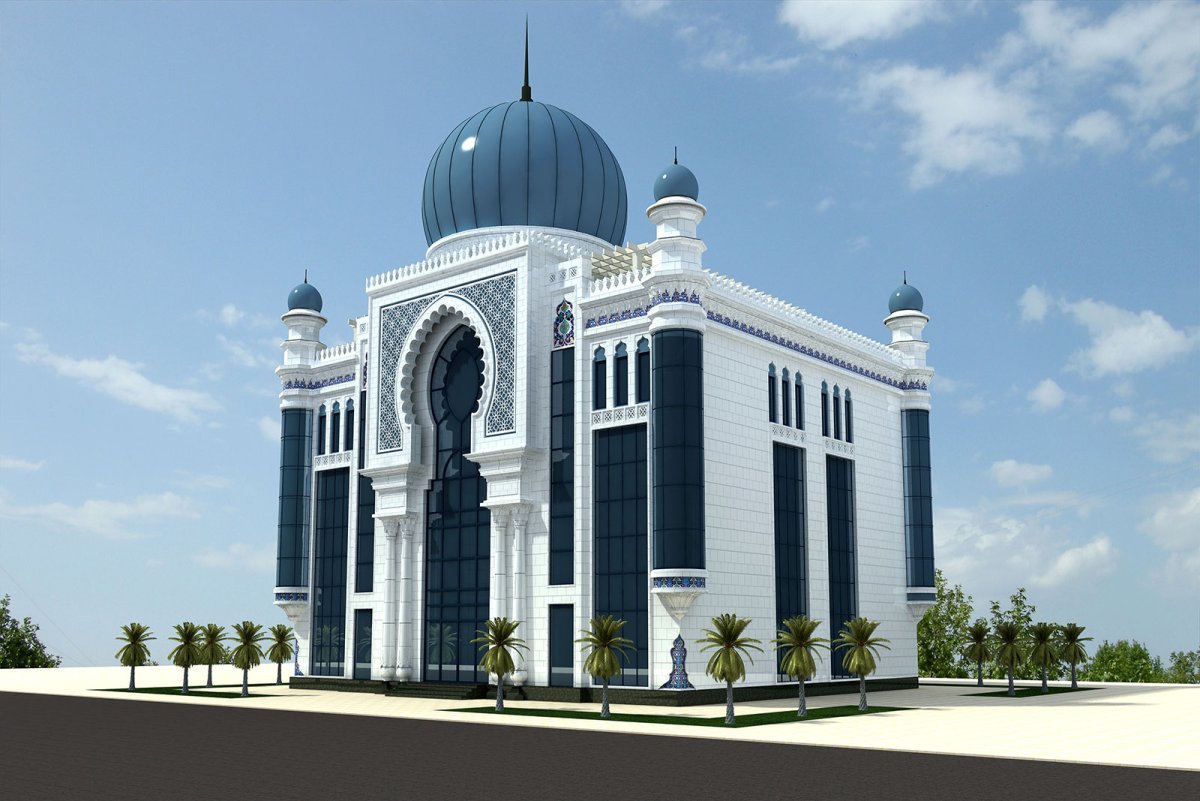 Архитектурное сооружение мечеть