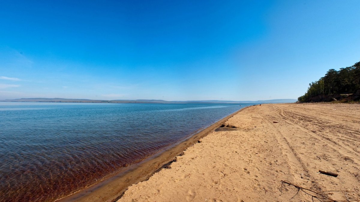 Братское море золотые Пески Иркутская область