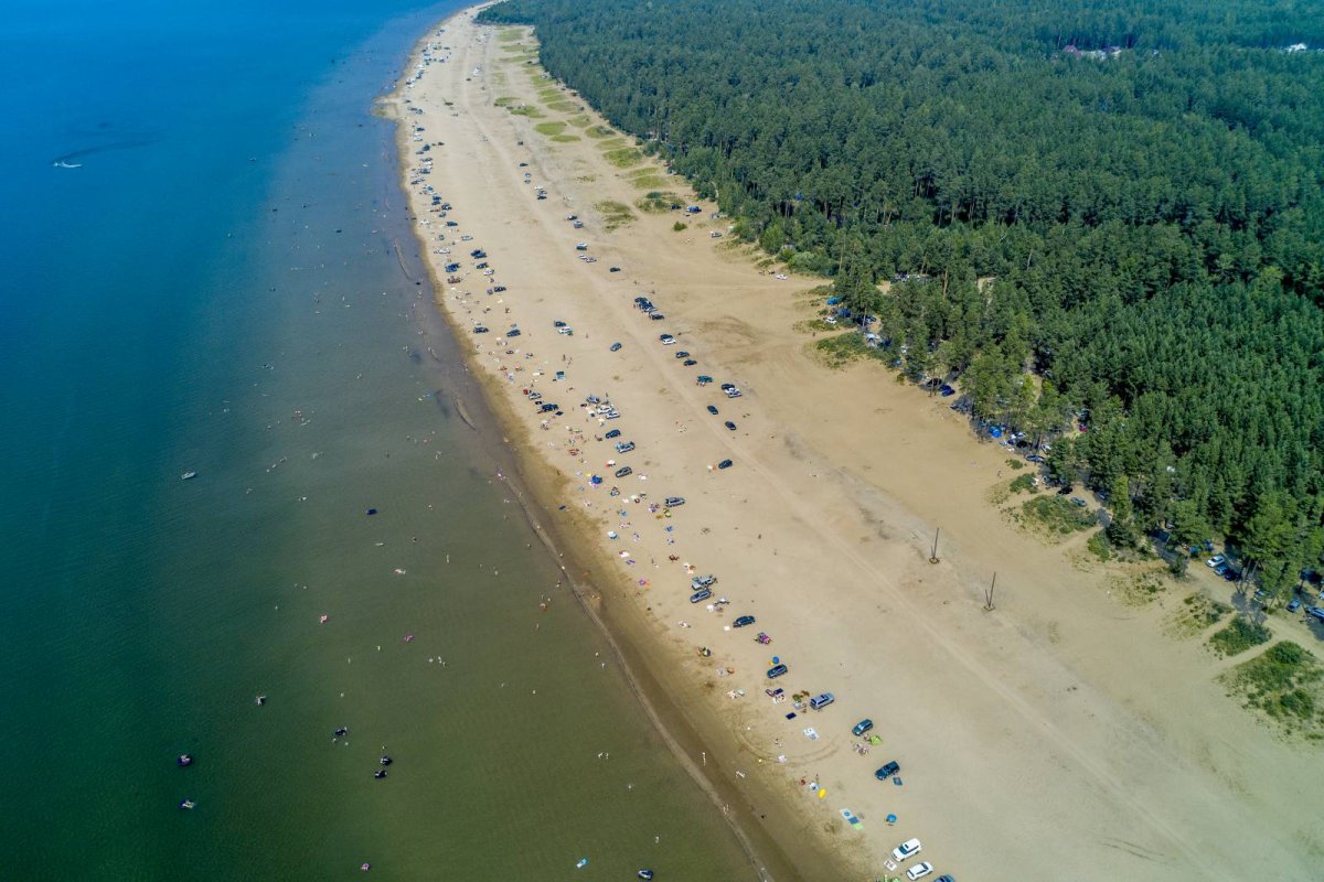 Золотые Пески Братское водохранилище Осинский район