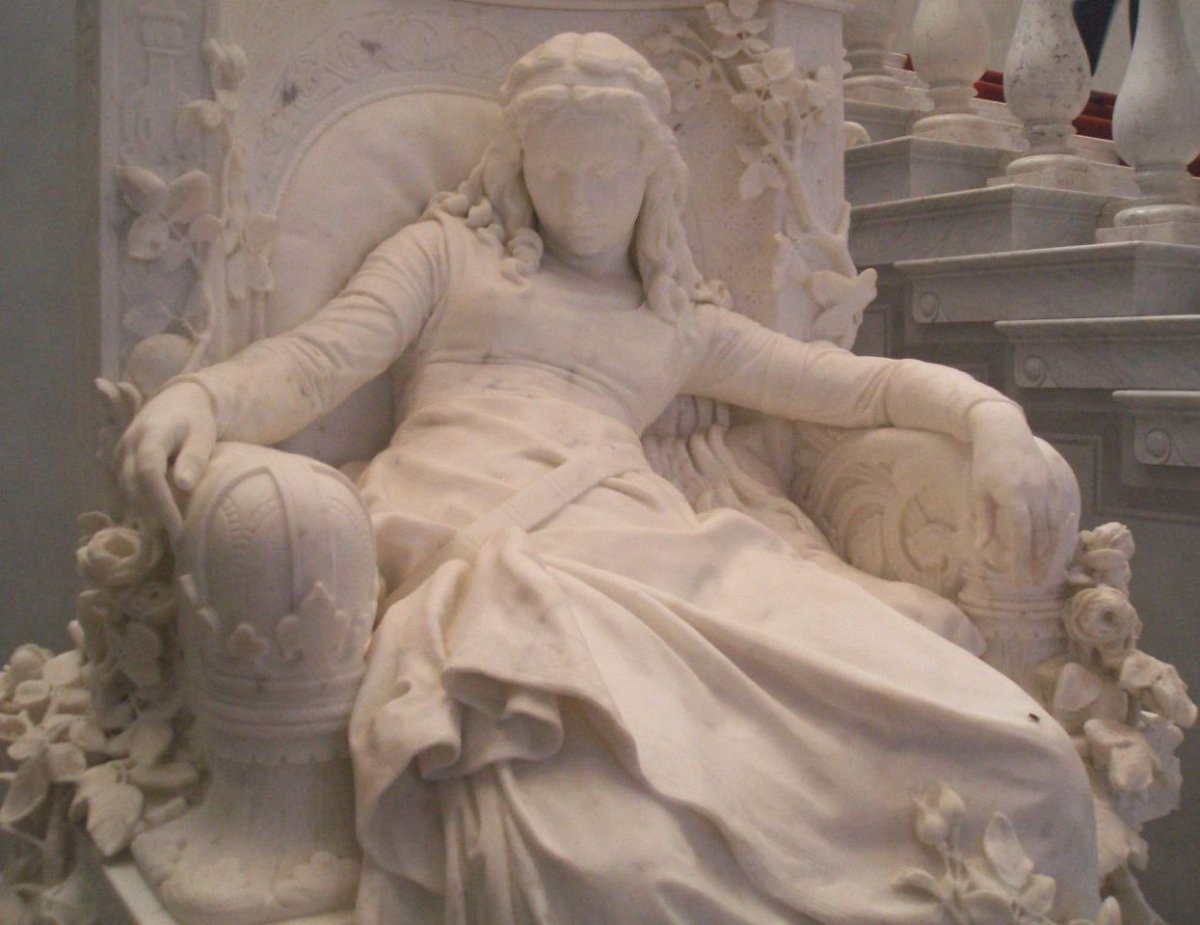 Спящая красавица. Louis Sussmann Hellborn. 1878