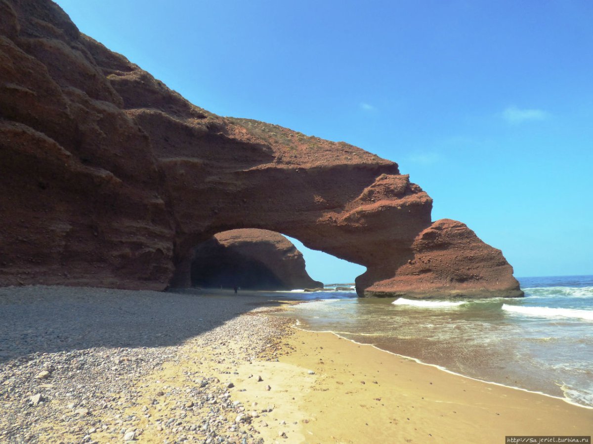 Пляж Легзира Марокко