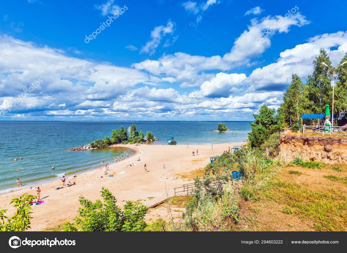Обское море Бердск на камнях