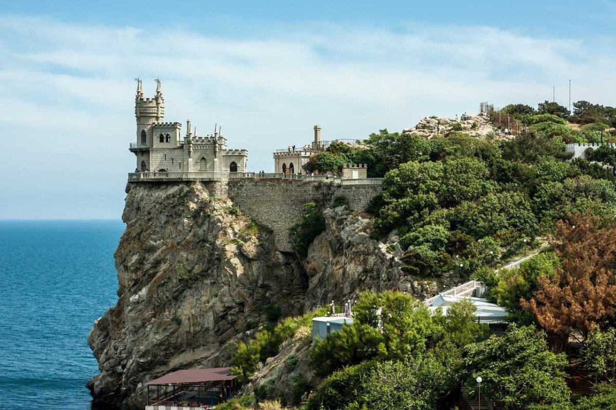 Дворец Ласточкино гнездо в Крыму